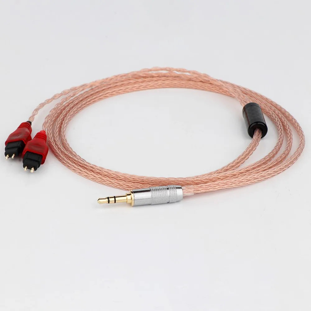 HD580 HD600 HD650 HDxxx HD660S HD58x HD6xx Headphone 2.5mm 3.5mm Balanced 16 Cores Single crystal copper Earphone Cable