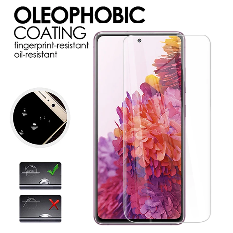 3 pçs vidro temperado para samsung galaxy s20 fe 4g 5g protetor de tela para samsung s20 fe samsun s20fe 4g 5g vidro protetor
