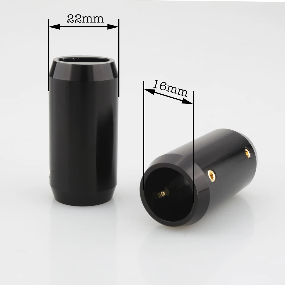 4X Audiocrast AY01B pantaloni Boot Y Splitter 1 a 2 bi-wire splitter Audio connettore filo fai-da-te altoparlante nero cavo cavo pantaloni stivali