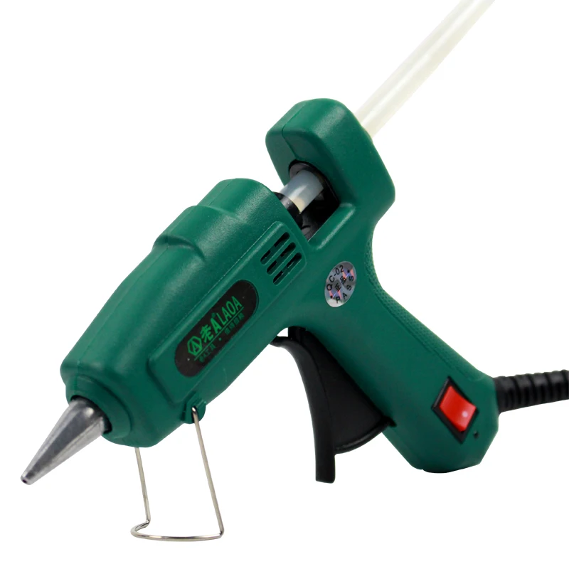 LAOA 25W/60W/100W/150W Hot Melt Glue Gun Professional pistolet a colle Mini For Metal/Wood Working Stick Paper Hairpin PU Flower