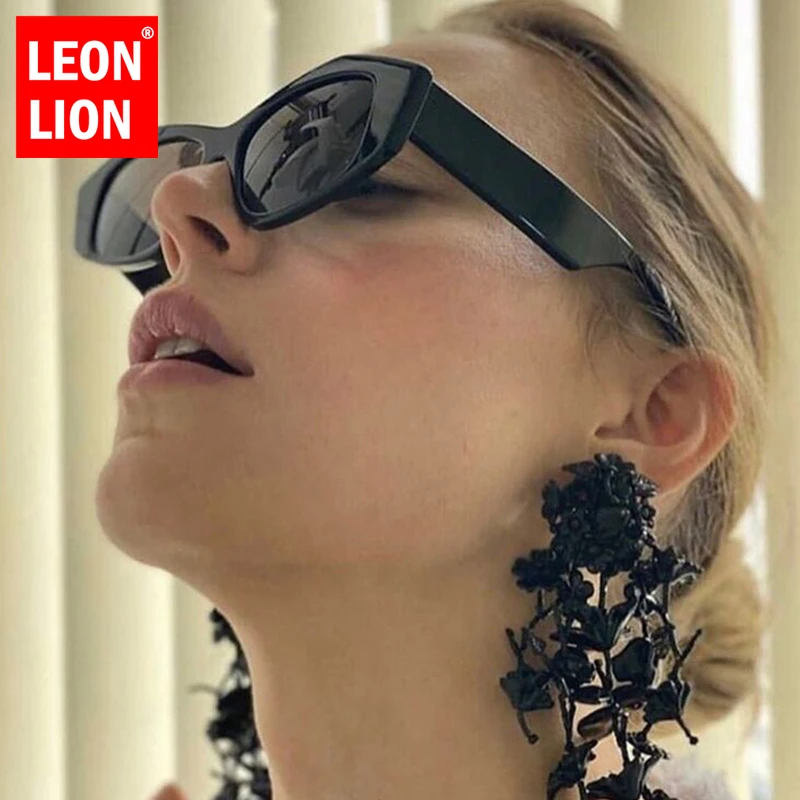 

LeonLion 2023 Luxury Cat Eye Sunglasses Women Brand Designer Eyewear Women/Men Popular Colorful Sun Glasses Sexy Female Shades