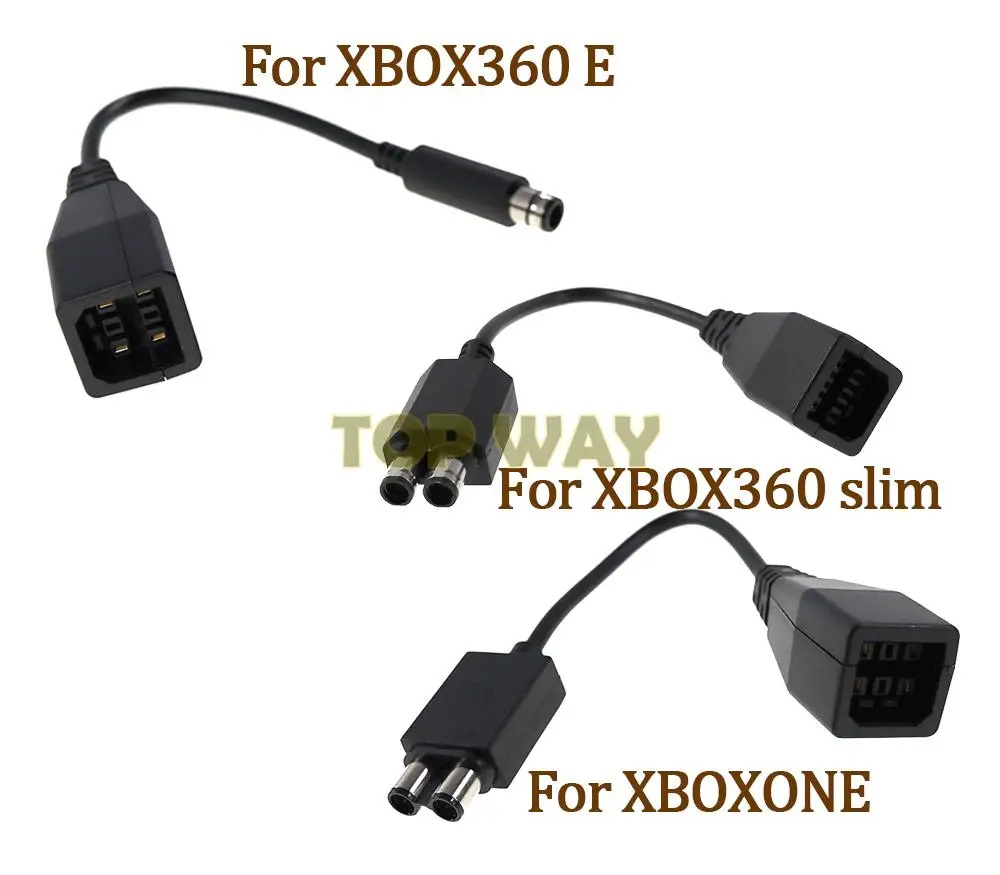 20 pcsfit لمايكروسوفت Xbox 360 سليم إلى XboxOne Xbox One 360 E التيار المتناوب كابل محول التيار المتناوب محول طاقة كابل بث