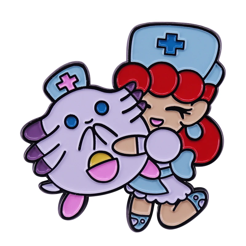 Game spirit pin These two are always ready to heal your injured buddies back to prime health!