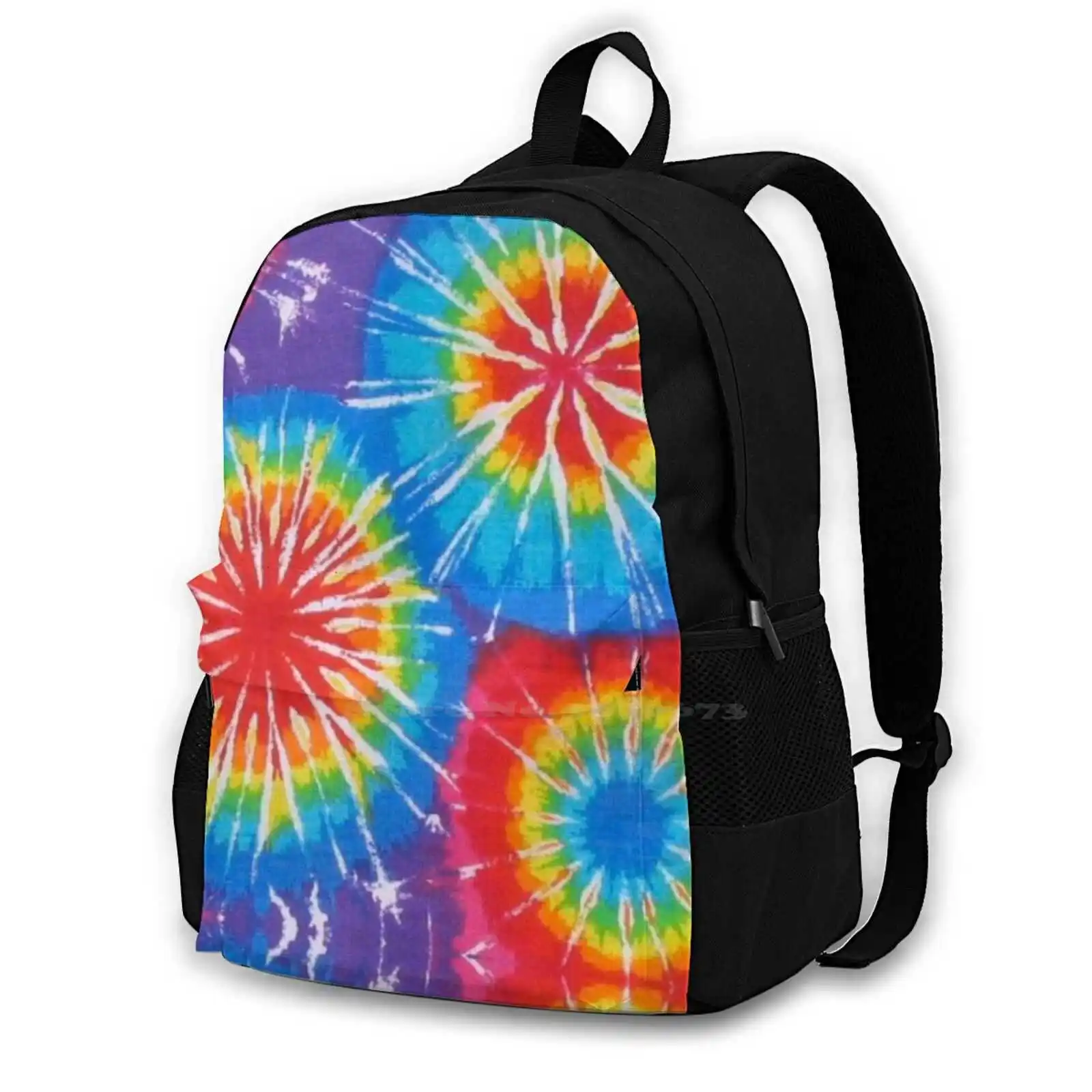 Colorful Tie Dye Pattern Design Laptop Travel School Bags Tie Methods Tie Dye Shorts Tie Dye Paintings Tie Dye Images Tie Dye