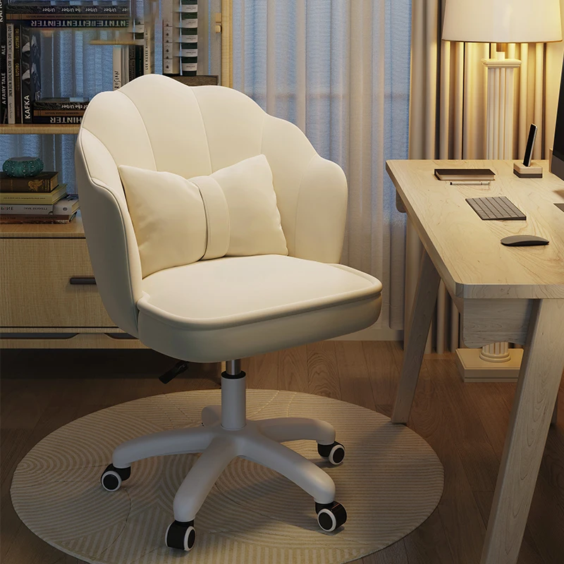 Office home computer chair comfortable study seat backrest desk swivel chair bedroom makeup chair girl student computer chair