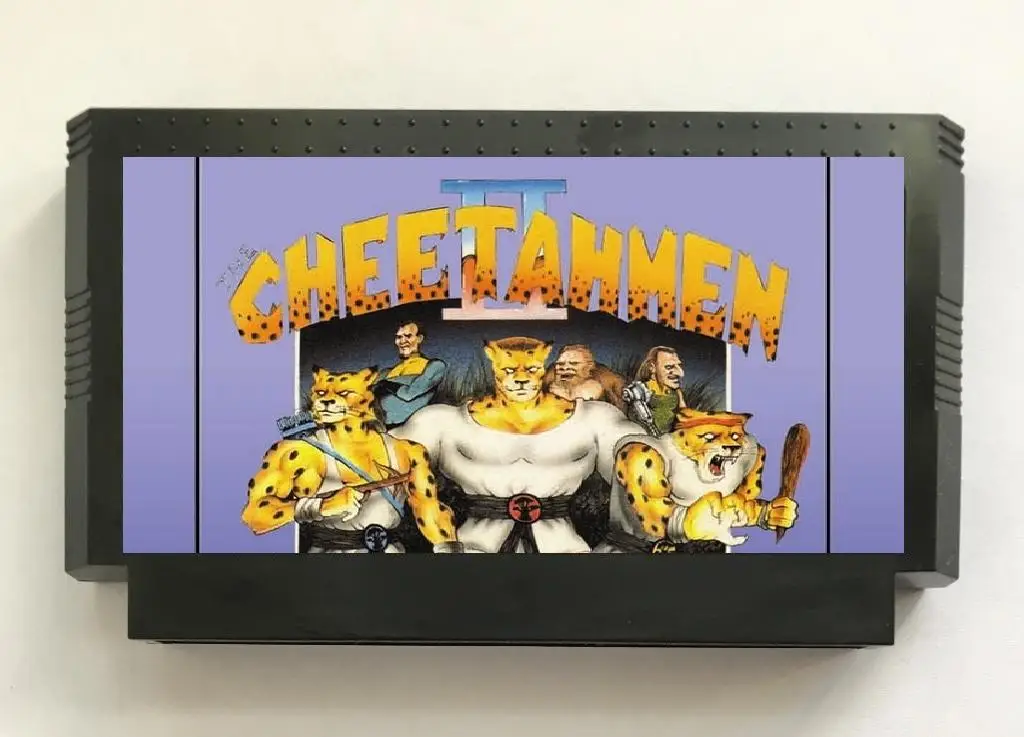 ตลับเกม CheetahMen 2 สําหรับคอนโซล NES/FC