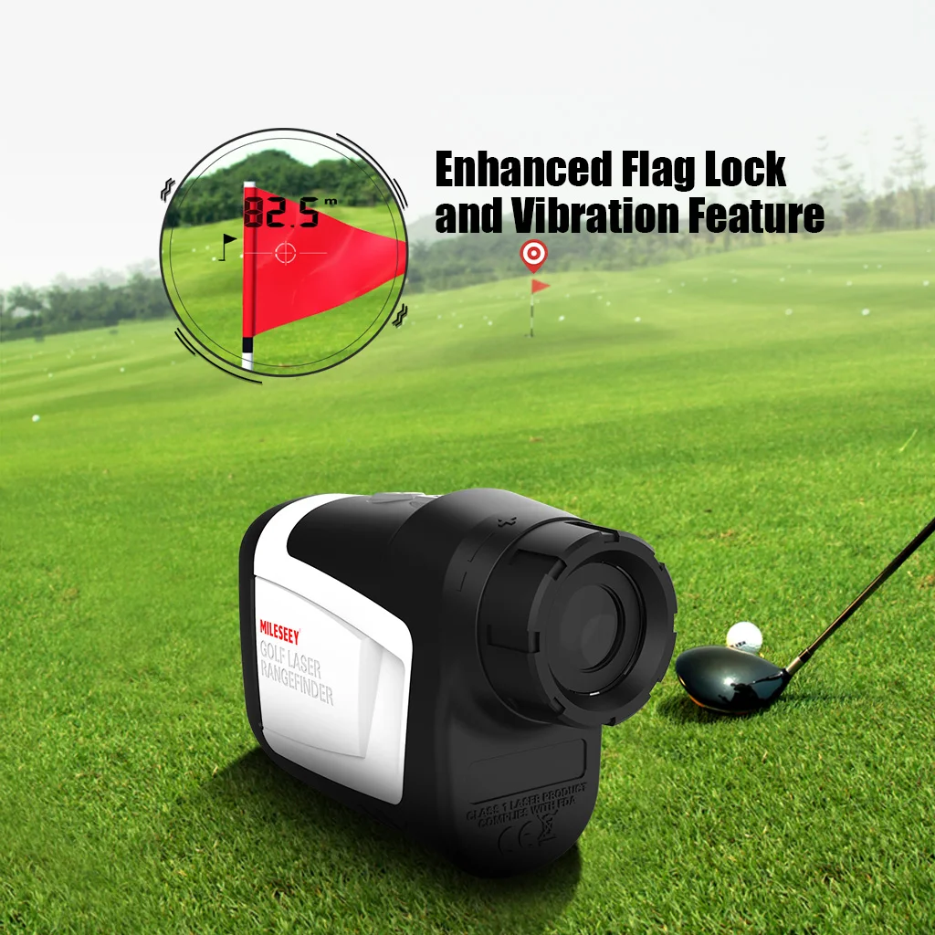 Imagem -03 - Mileseey Pf210 Pro Preto Versão Golf Laser Rangefinders 600m Slop Interruptor de Alta Precisão Adequado para Golf Match Telescópio Medidor