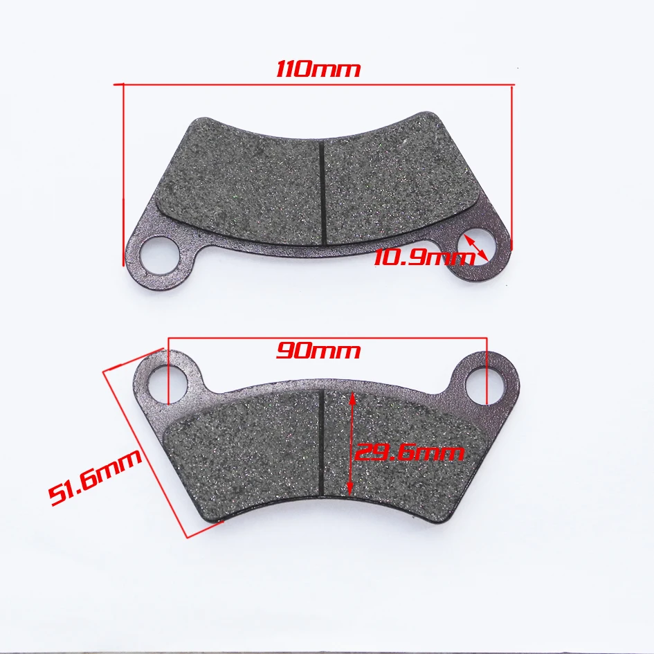 Rear Brake Pads Fit For Jinling 250cc JLA-21B JLA-923 EEC ATV Quad Chinese 250cc ATV