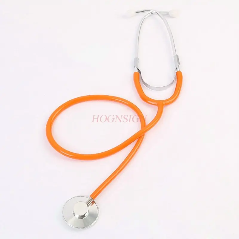 stetoskop  Medical Stethoscope Single Head Stethoscopes Heart Detecting Diagnostic Tool Doctor Care Household Home Hot Sale