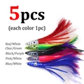 5 piezas de colores surtidos