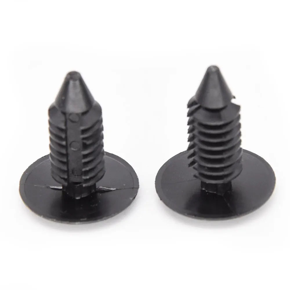 50/40/30/20/10Pcs/lot Auto Fastener Fit 7.8mm Hole Nylon Car Clips Fender Bumper Boot & Trunk Door Trim Clips Car Trim Clips