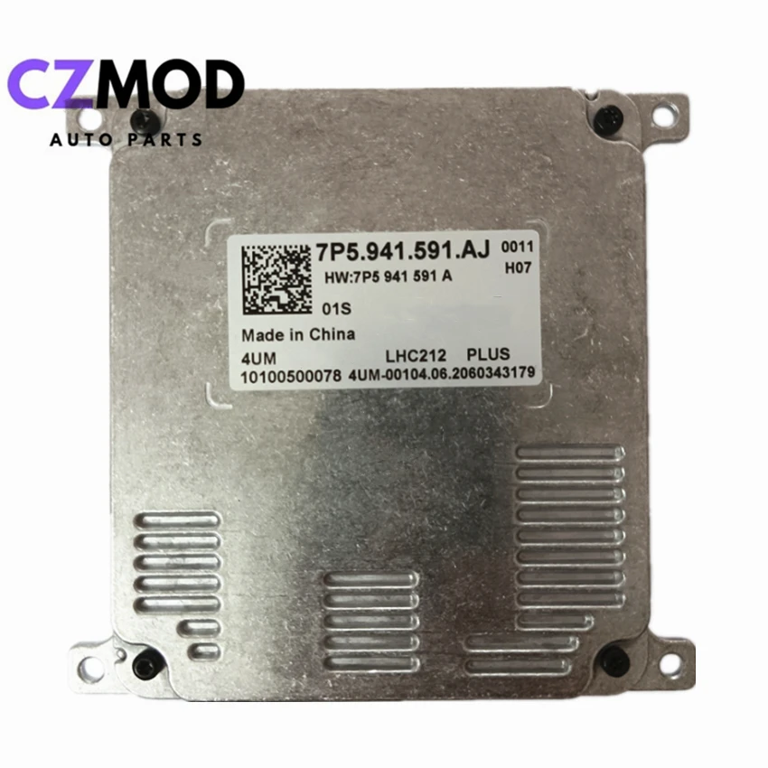 CZMOD الأصلي 7P5.941.591.AJ المصباح LED سائق وحدة 7P5941591AJ LHC212 7P5 941 591 A 10100500078 اكسسوارات السيارات