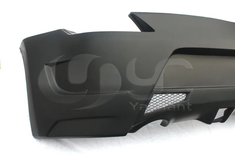 FRP Fiber Glass Body Kit Rear Bumper with Diffuser Fit For 2009-2012 370Z Z34 AM Style Rear Bumper with Diffuser