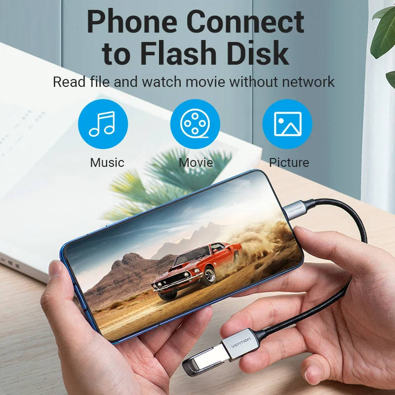 Vention adattatore USB C a USB OTG USB 3.0 2.0 tipo-c connettore cavo dati OTG per Samsung galaxy 10 MacBook Pro adattatore USB C