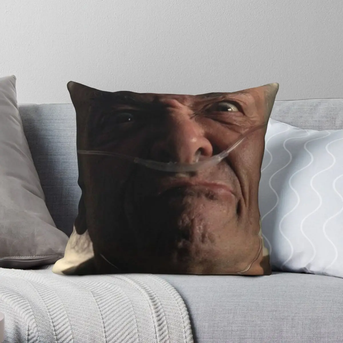 Breaking Bad Hector Salamanca Square Pillowcase Polyester Linen Velvet Printed Zip Decorative Home Cushion Cover