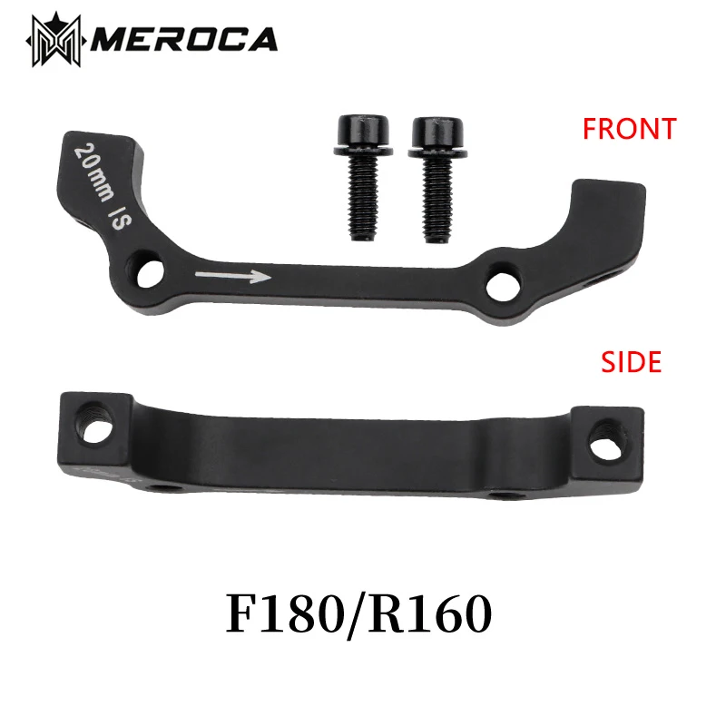 MEROCA Bicycle Disc Brake Adapter Mtb Disc Brake Converter Mountain Bike Bracket Cycling Caliper Mount For 160 180 203mm Rotor