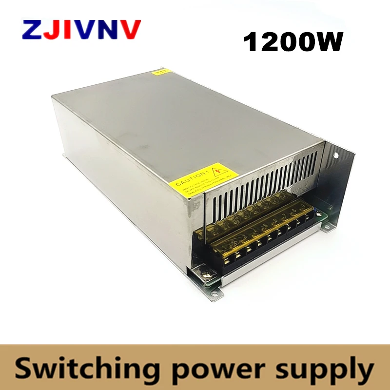 

1200W Switching Power Supply 12V 24V 36V 48V 60V 70V 80V 90V 110V For Led Display Inductry 110/ 220V Ac To Dc Smps