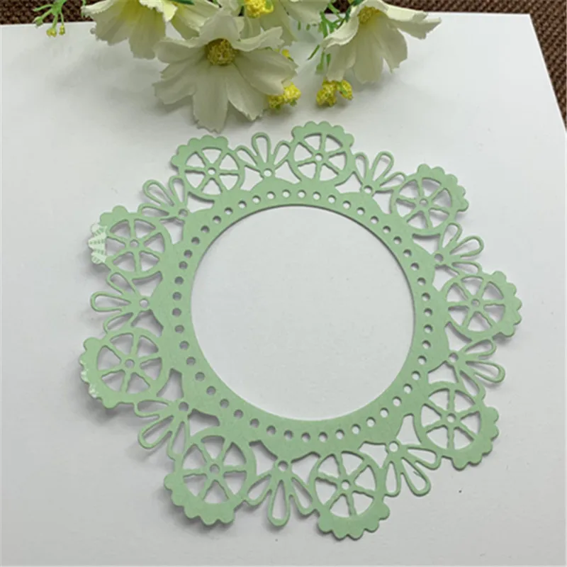 Vintage lace Metal Cutting Dies Craft Stamps die Cut Embossing Card Make Stencil