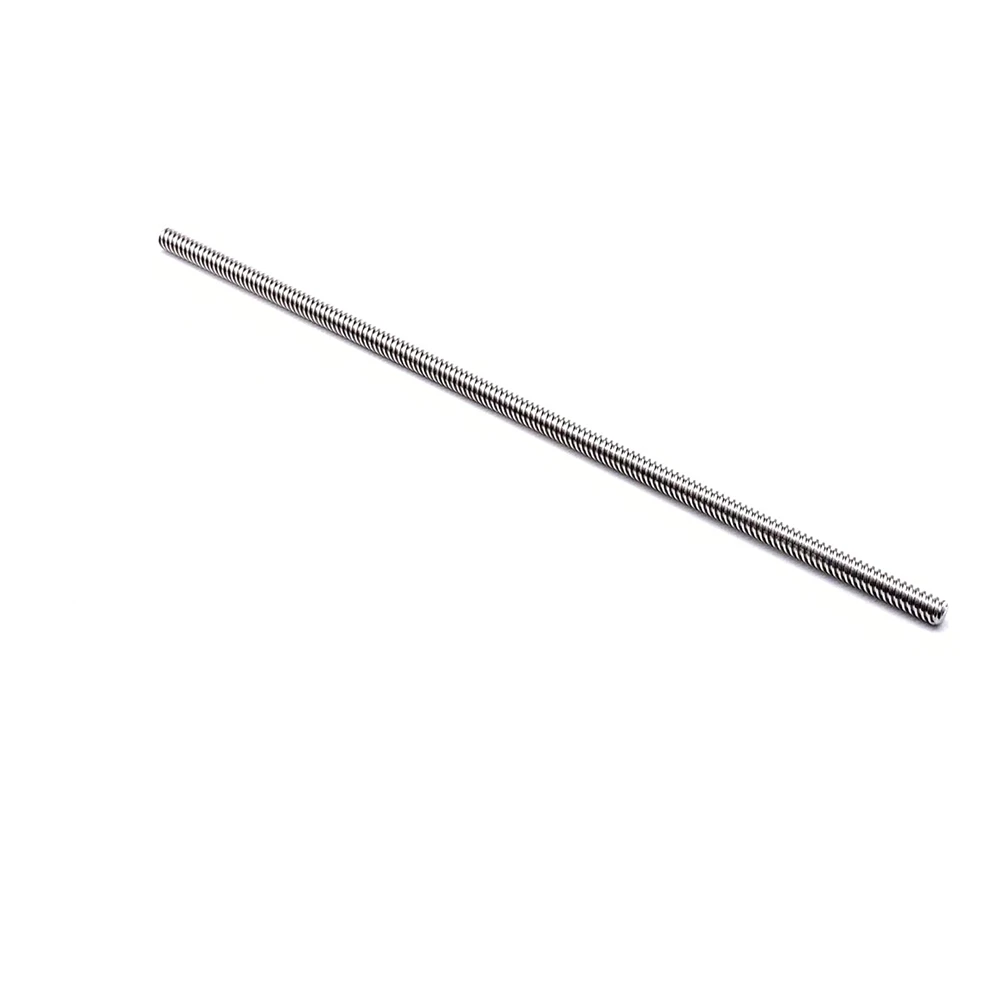 1PC 304Stainless Steel T8 Screw Length 66 72 80mm 100 250 300 mm Lead 1mm 2mm 3mm 4mm 8mm 10mm 12mm 14mm Trapezoidal Spindle image 3