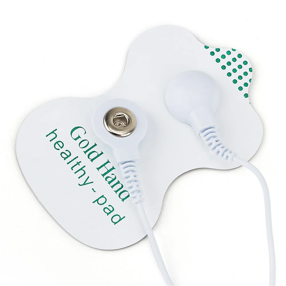 Decine di Elettrodi Gel Conduttivo Pad Elettrodo Stimolatore Agopuntura Corpo Massager di Terapia di Impulso Terapeutico SME Sticker