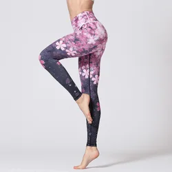 Women's Sports Pants Yoga Leggings Seamless Sport for Women Fitness Gym Legging Printed Tights Running Workout Leggins New