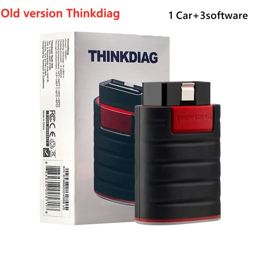 

DHL Free THINKCAR Old version Full System All Software 1year free OBD2 Diagnostic Tool 16 reset services Auto Scanner