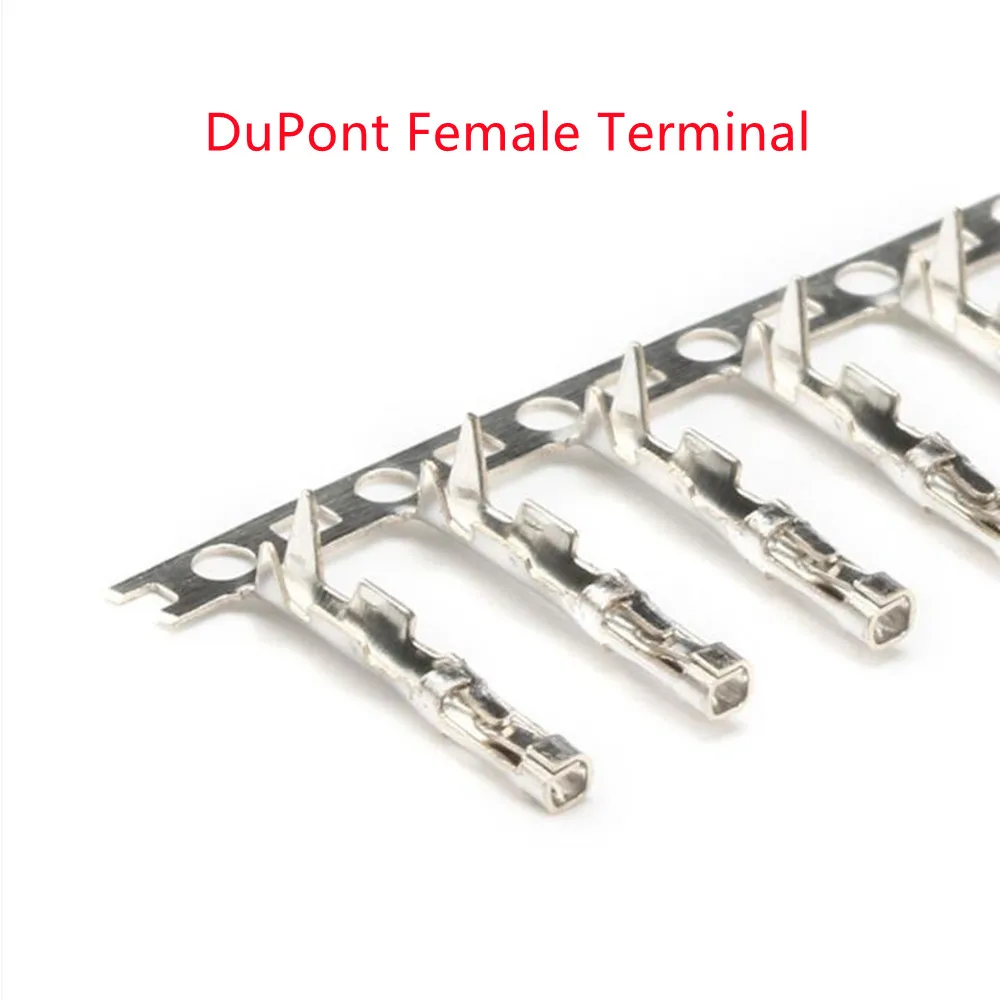 Terminals Male/Female Needle For DuPont Head 2.54mm Connector Plug Plastic Shell Housing