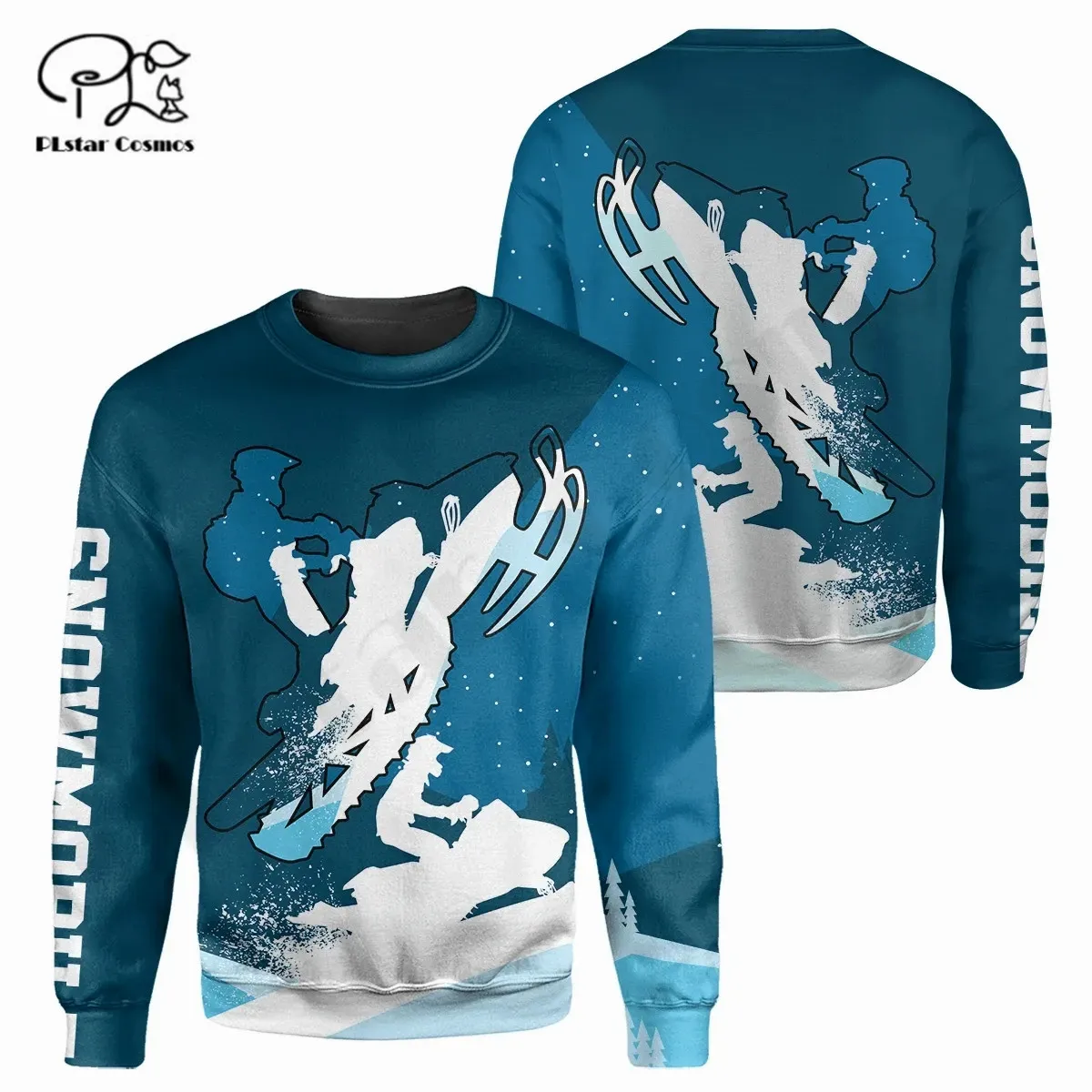 PLstarCosmos 3DPrint Newest Snowmobile Sport Unique Aswome Men/Women Cozy Hrajuku Casual Streetwear Hoodies/Zip/Sweatshirt Style