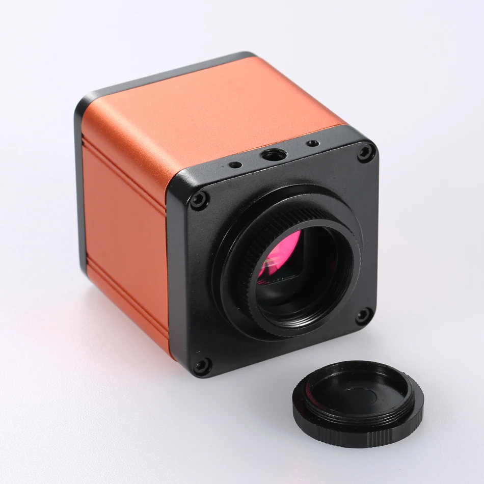 Imagem -05 - Microscópio Industrial Digital Eletrônico Fhd 38mp 2k 1080p Usb Hdmi com Câmera C-mount Cartão tf Gravador de Vídeo Imagem