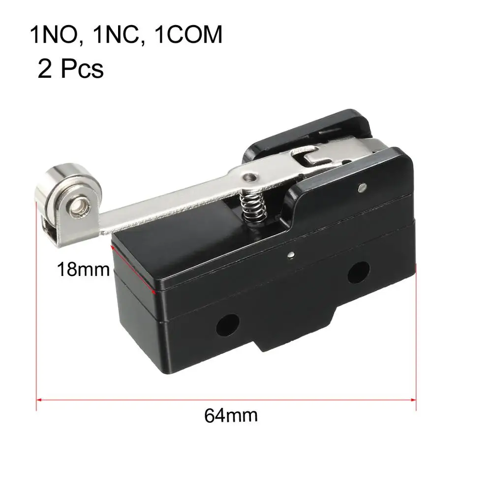1PCS Breve Rullo Cerniera Normalmente Open/Close Micro Leva Limit Switch Z-15GW2-B