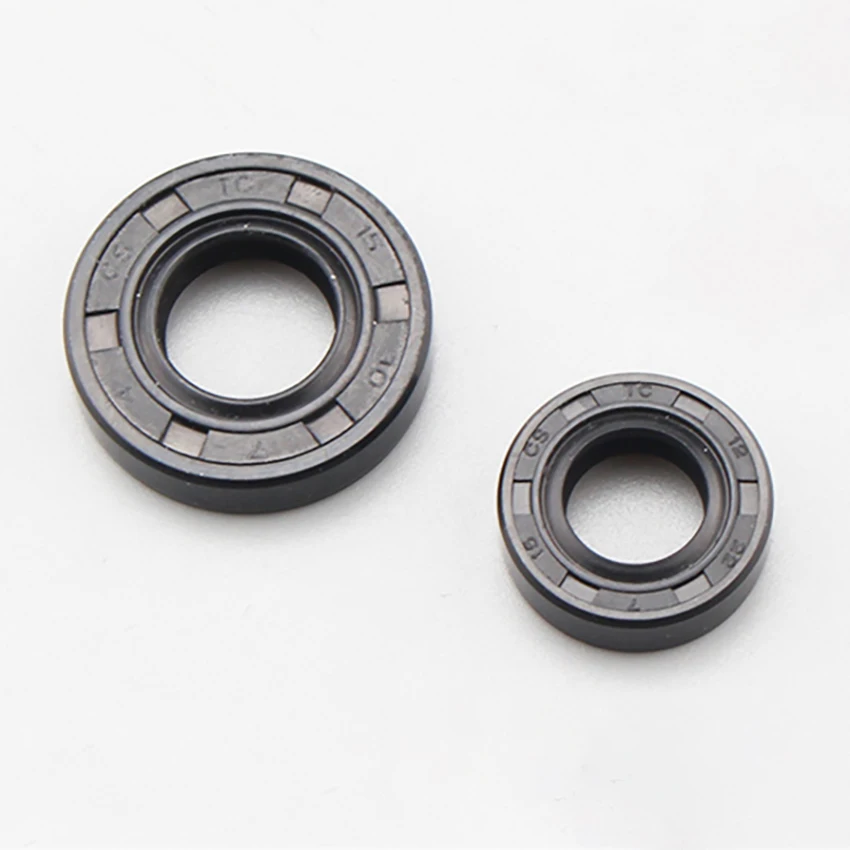 2Pcs/set Law Mower Oil Seal Kit, 2/4 Stroke Brush Cutter Crankshaft Oil Seal, Garden 40-5/139/GX35/140 Grass Trimmer Accessories