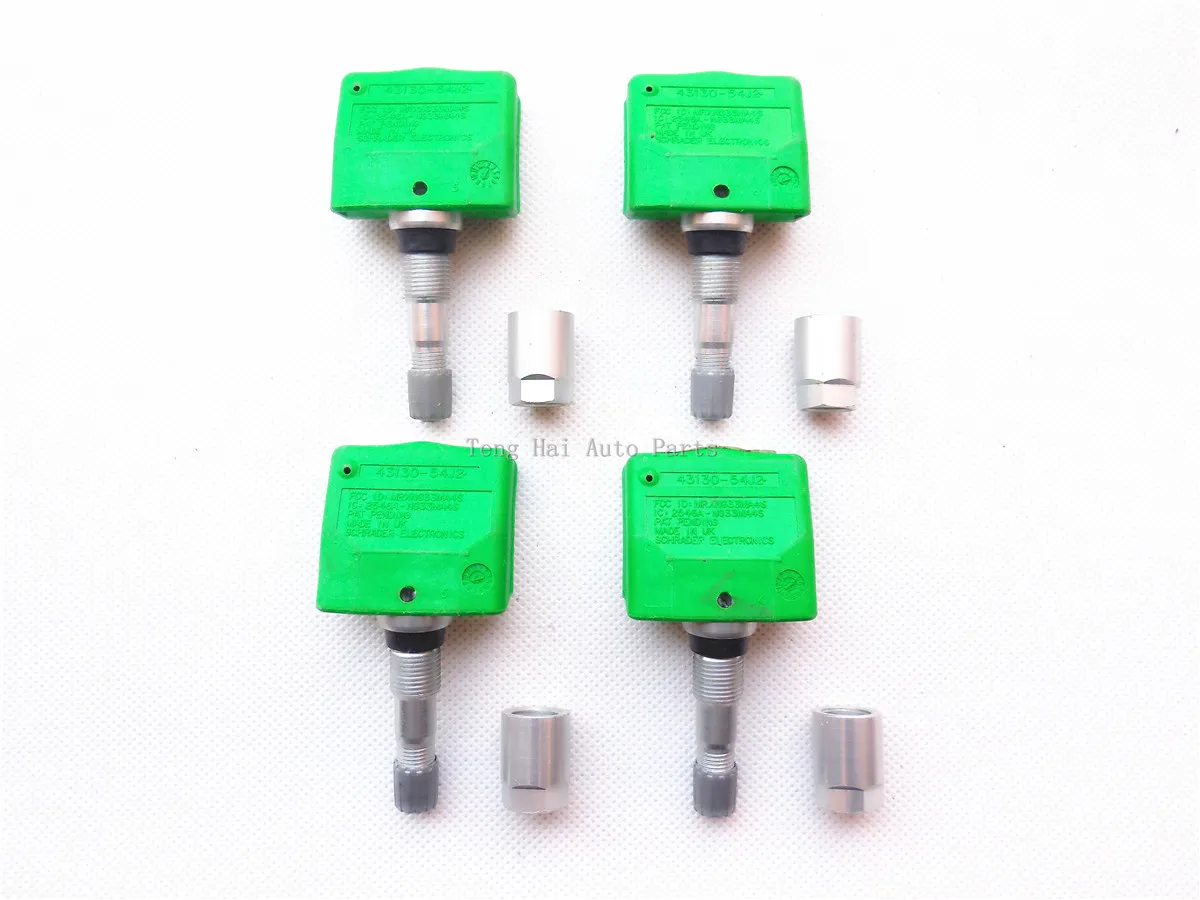 

DPQPOKHYY 4 Pcs/lot High Quality 43130-54J2 4313054J2 For Suzuki TPMS Tire Pressure Monitor Sensor 315MHz