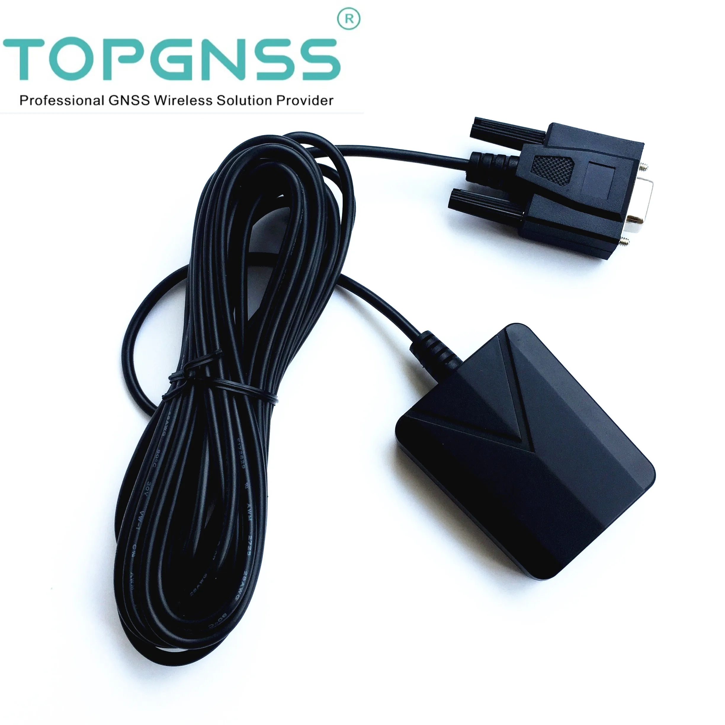 

2PCS GN507R9V24 12V-24V Waterproof bottom magnet RS232 GPS GNSS GLONASS BDS GALILEO QZSS 9600 baud rate, module with antenna