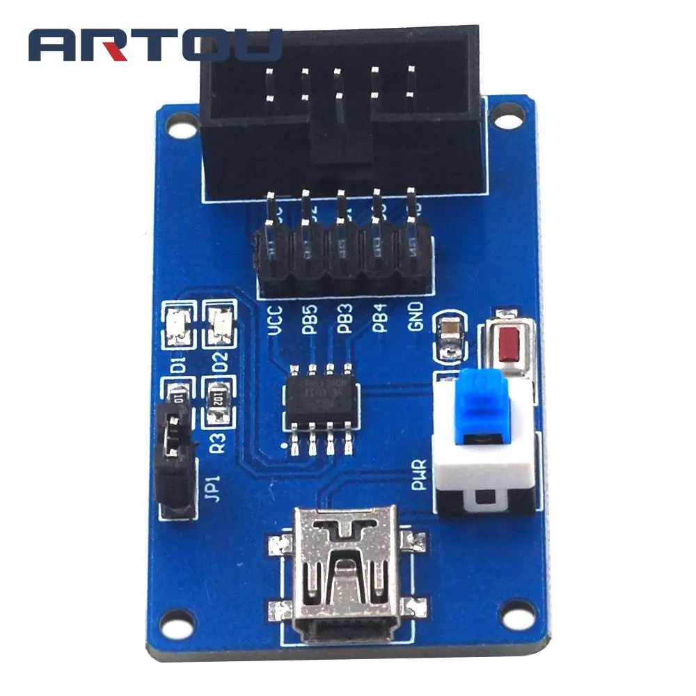 ATtiny13 AVR Development Board Learning Board Core Board Minimum System Board