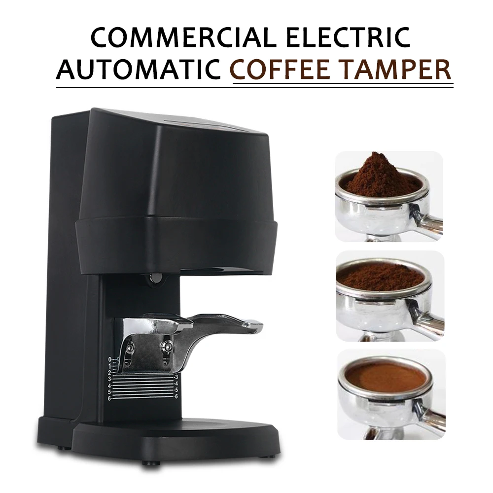 ITOP Electric Coffee Tamper Machine 58MM Automatic  Bean Powder Flat Press Stainless Steel Pressure Adjustment