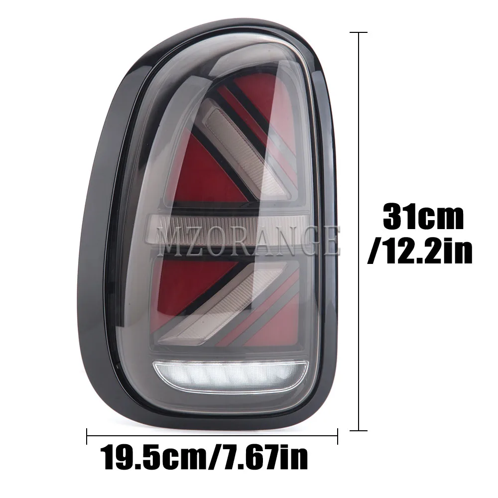 Tail Light For BMW MINI R60 2010 2011 2012 2013 2014 2015 2016 2PCS Rear Turning Signal Brake Reverse Driving Dynamic LED Lamp