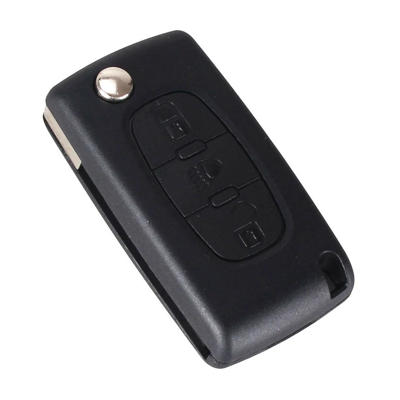3 pulsanti Flip Remote Key Case Cover Shell Fob Key Kit di copertura chiave di ricambio per Citroen C2 C3 C4 C5 C6 C8 Grand Picasso