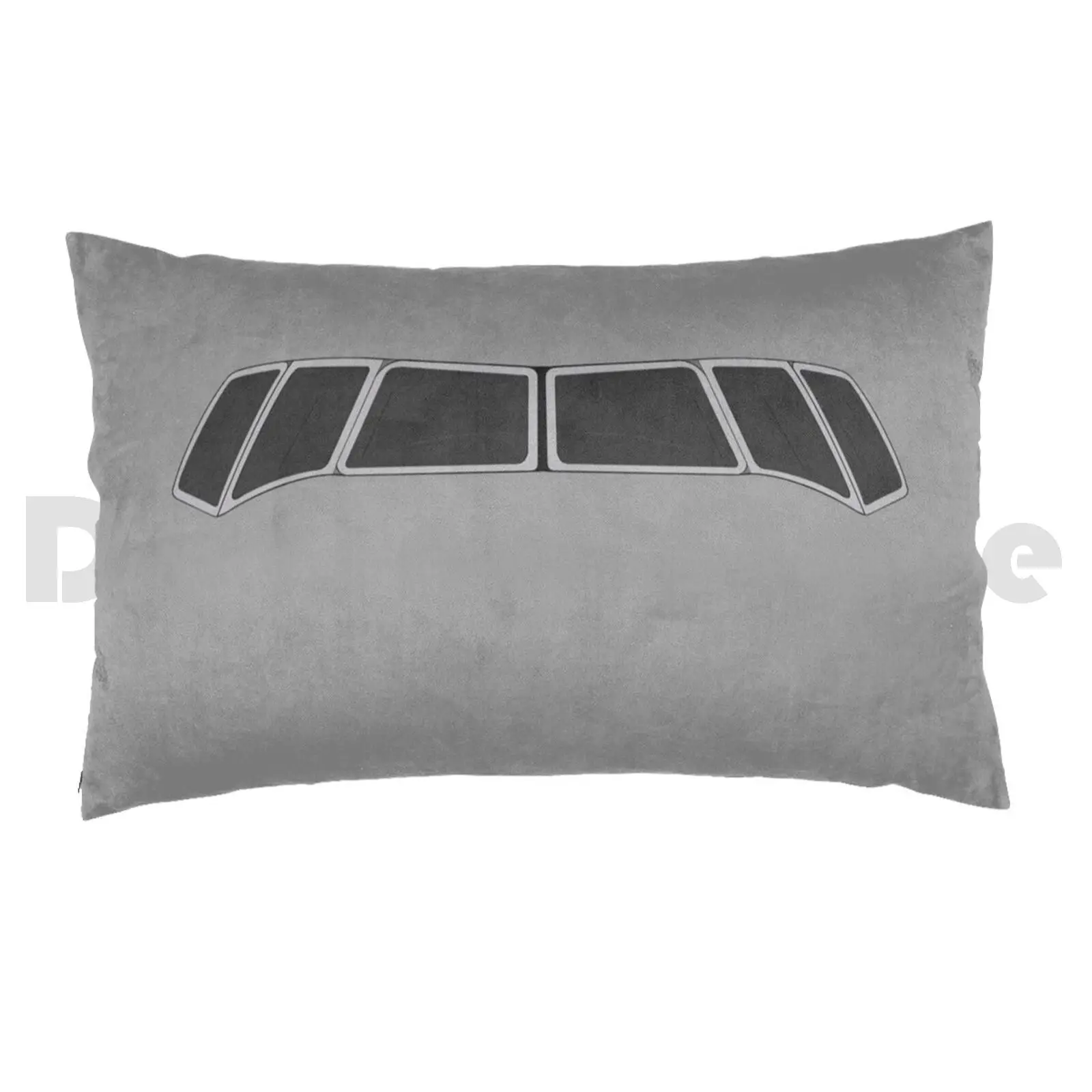 Boeing 777-Commercial Jet-Cockpit Windows Pillow Case DIY 50*70 Boeing 747 Nose Windows Airplane Jet Pilot