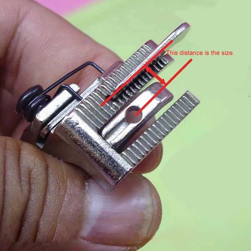 Spring Edge Guide foot, Joining Foot For Industrial Walking Foot Sewing Machine, Seam Foot