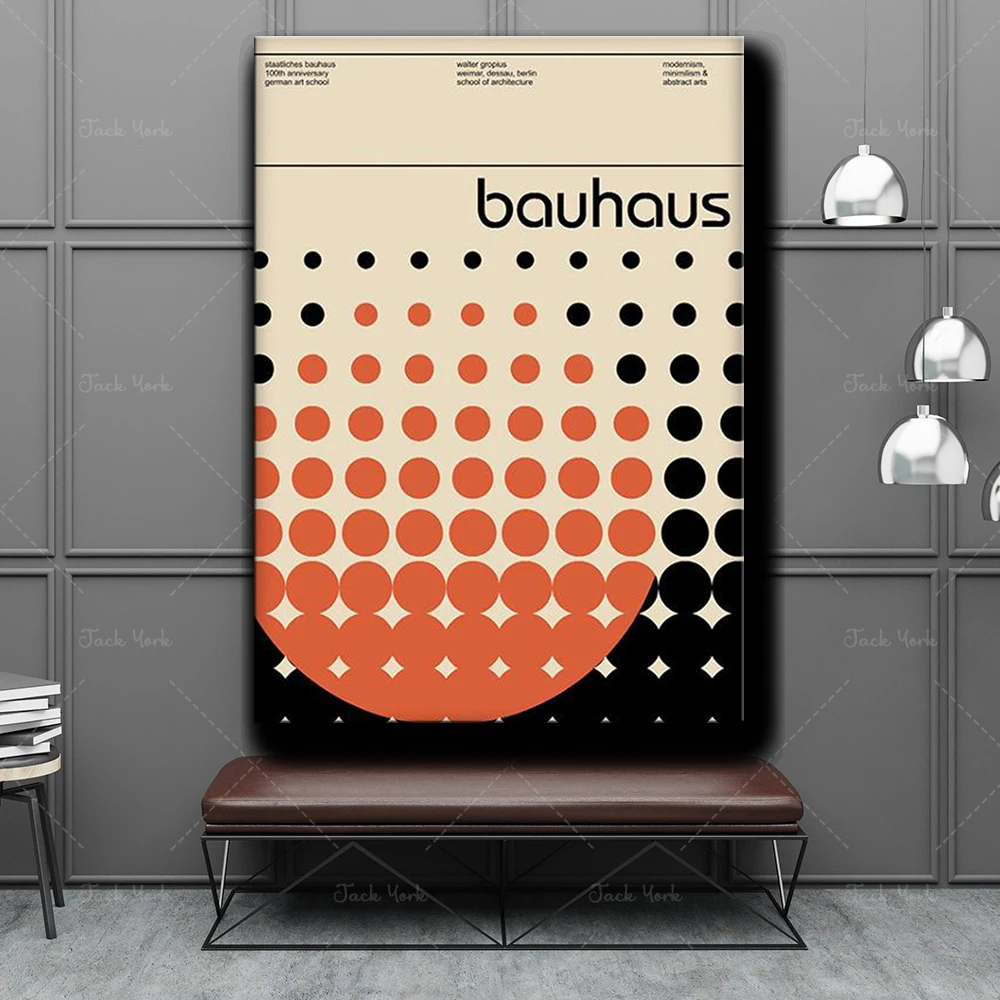 Bauhaus Art Exhibition poster, Bauhaus Exhibition print, Herbert Bayer poster, Bauhaus Print, Walter gropius, Bauhaus artMatisse