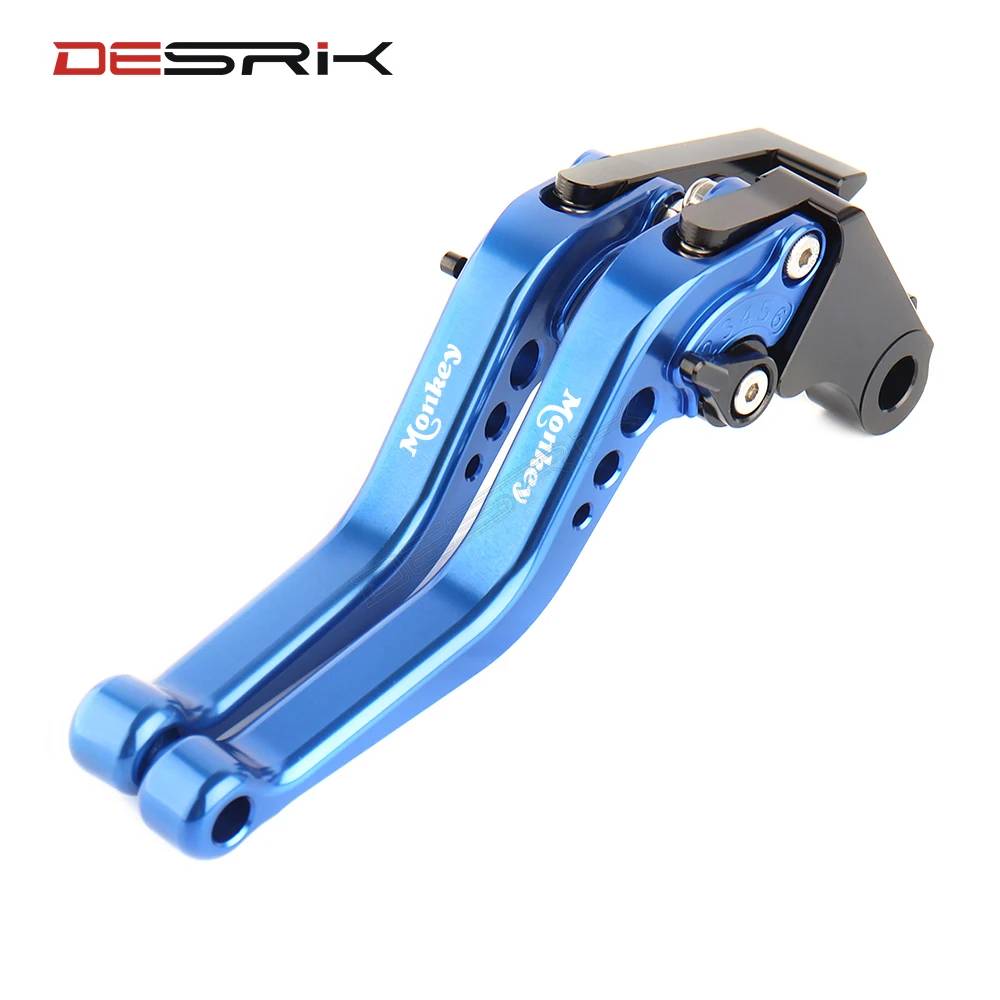 Short Adjustable CNC Aluminum Brakes Clutch Levers For Honda Monkey 125 Monkey125 2018 2019 2020 2021 2022 Accessories