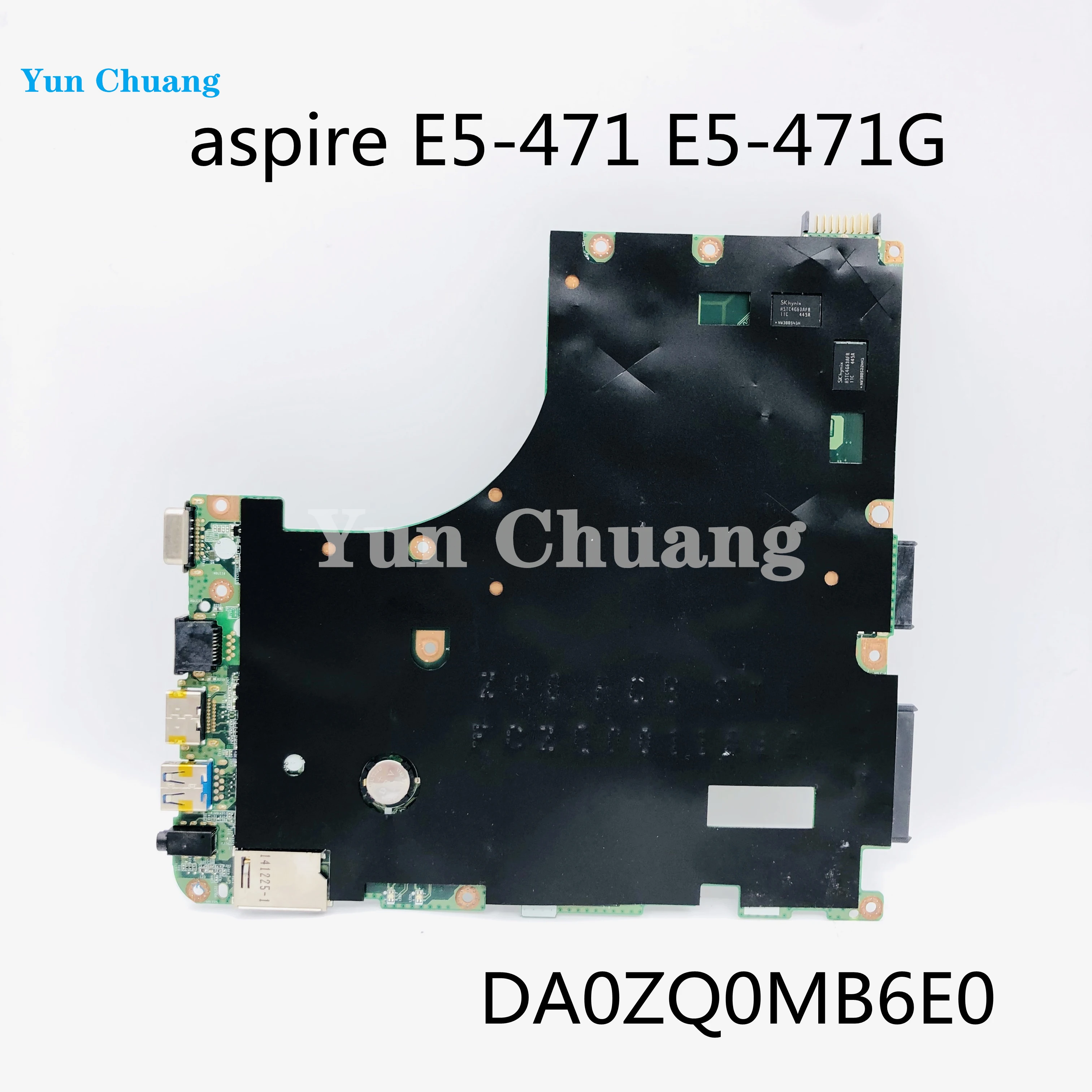 DA0ZQ0MB6E0 NBMN111006 dla Acer aspire E5-471G P246 E5-471 V3-472P Laptop płyta główna z i5-5200U CPU GT840M/820M karta graficzna