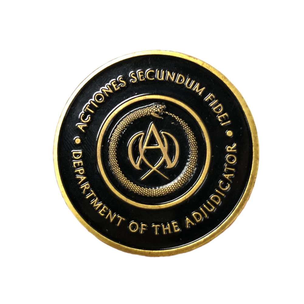 John Wick Continental Hotel Coin Cosplay Keanu Reeves Referee Metal Alloy Coins Adjudicator Fan Collection Gift Costume Props - Image 6