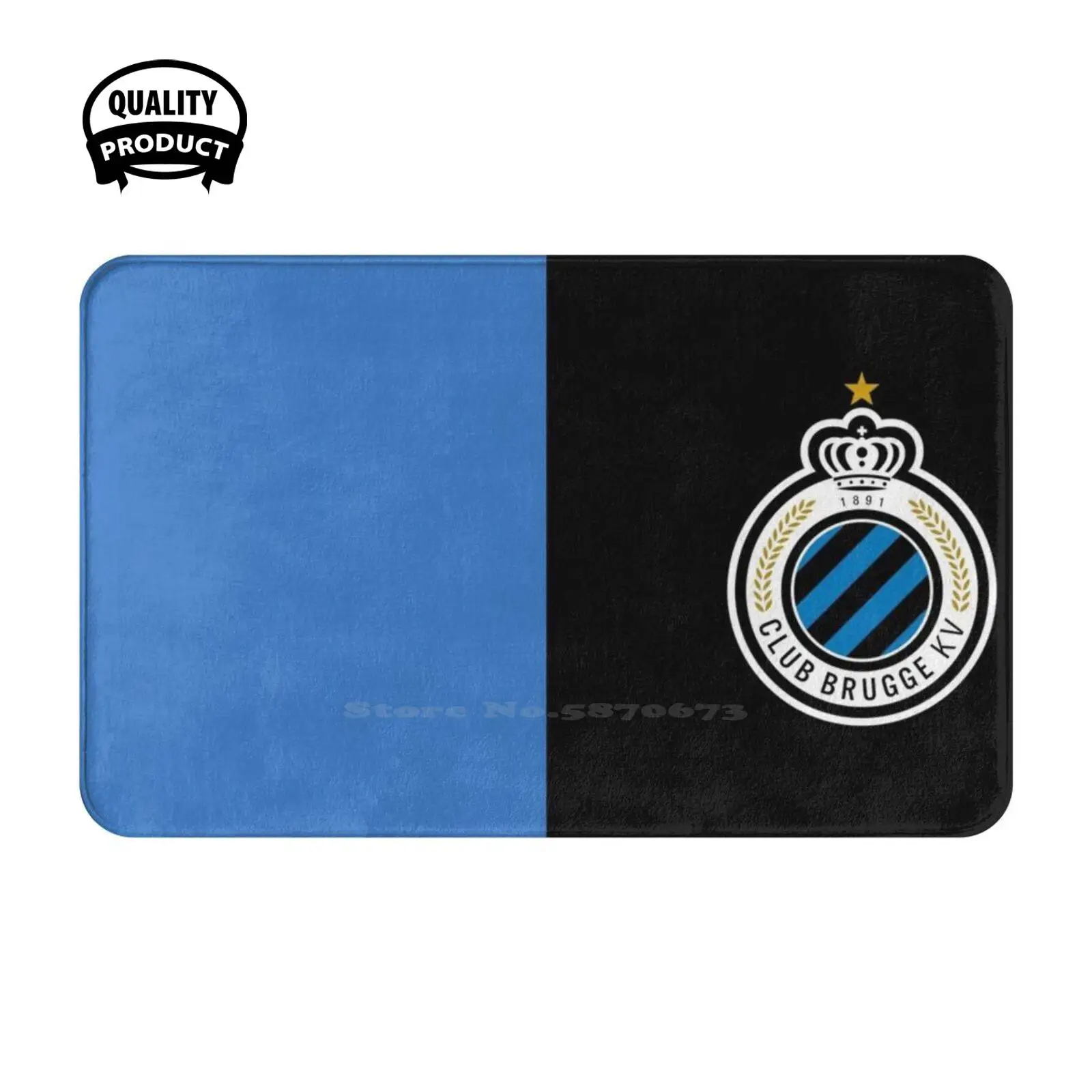 Brugge Soft Cushion Home Carpet Door Mat Car Rug Club Brugge Koninklijke Voetbalvereniging Bruges Royal Football Association