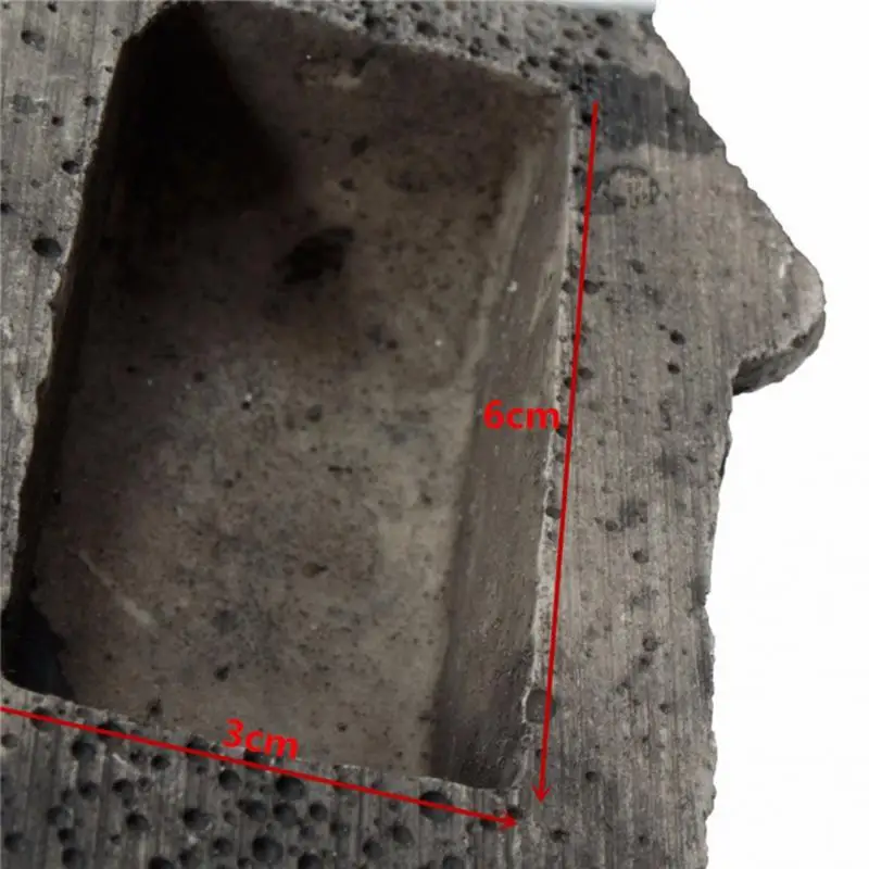 열쇠 안전 숨김 할로우 비밀 재미있는 진흙 투성이 바위 돌 케이스 상자, 홈 가든 장식 보안 선물