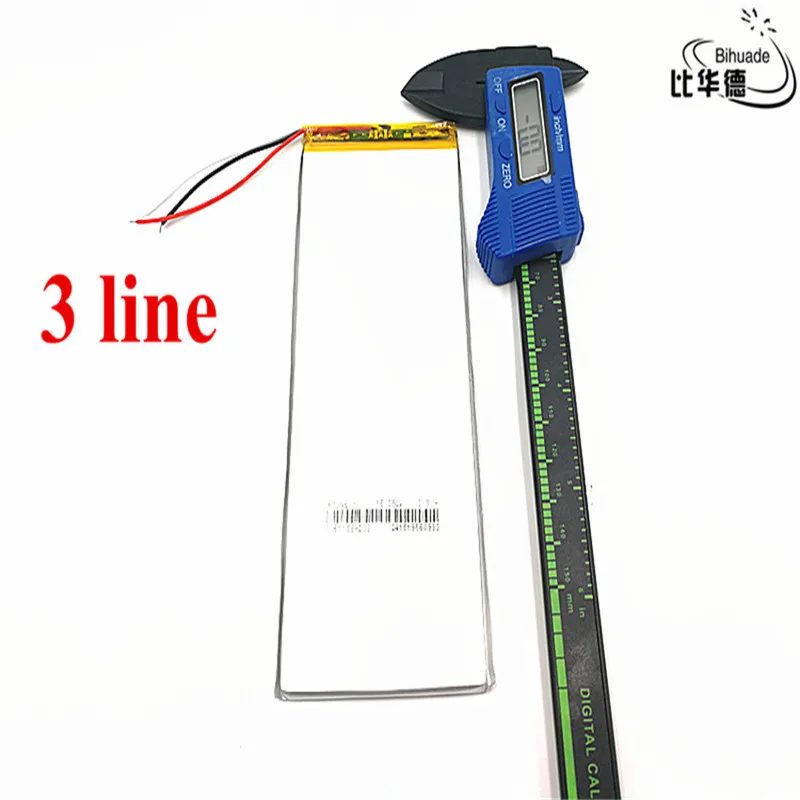 3 line Good Qulity 3.7V 4500mAH 3060160 PLIB polymer lithium ion Li-ion battery for tablet pc 7 inch 8 inch 9inch