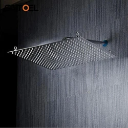 20 inch High-quanlity SUS stainless steel ultra thin showerhead 50*50cm rainfall shower head top spray SH106