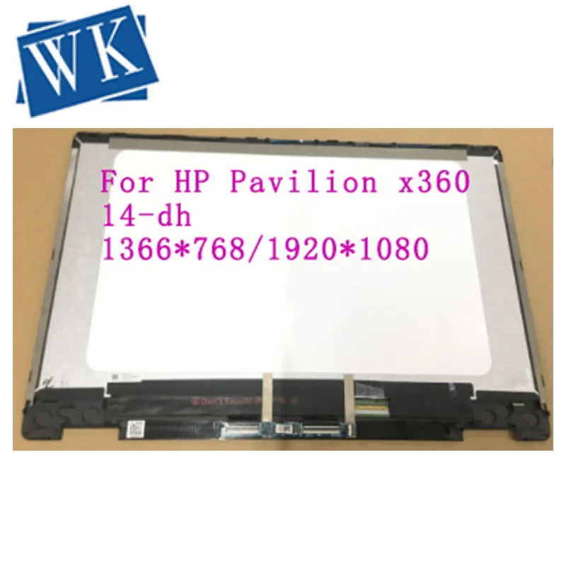 

14.0For HP Pavilion x360 14-DH 14-dh0706nz for Laptop Touch Screen Digitizer LCD Display Assembly With Frame Brazel Replacement