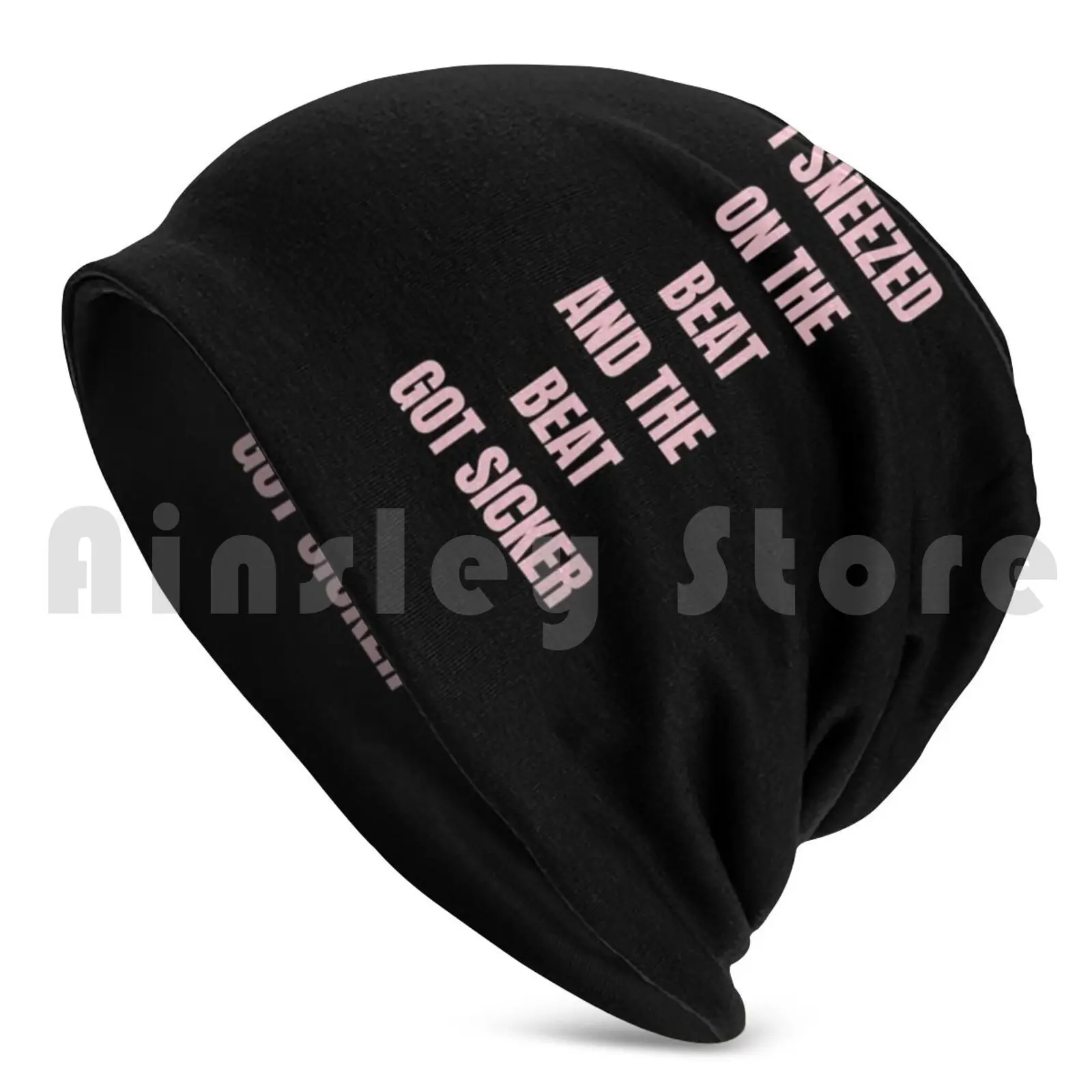 Sneezed On The Beat And The Beat Got Sicker | Beyonce Beanies Knit Hat Hip Hop Flawless Beyonce Queen B Yonce Bee