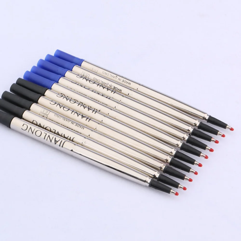 5 black and 5 BLue ink refill for Stationery 0.5 roller ball pen Refills image 4
